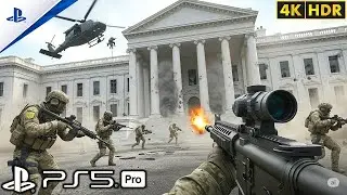 (PS5) Attack On The White House | Ultra-Realistic Call of Duty 4K UHD  Gameplay