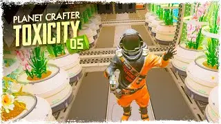 Depois dessa REFORMA a base ficou BEM MELHOR! | Planet Crafter Toxicity Gameplay PT-BR [E05]