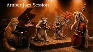 癒し系BGM「Amber Jazz Session」Chillhop Cafe Music | Relaxing & Focus
