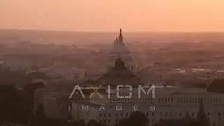 United States Capitol, Washington D.C., sunset Aerial Stock Footage | AX76 095 4K youtube