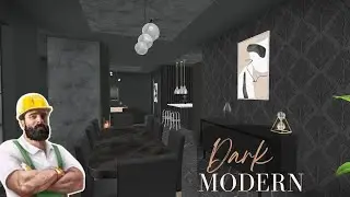 House Flipper Mobile | John Clinton&rsquo;s House | Modern Dark Luxury Home Tour