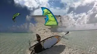 Aitutaki Kite School. Kite Boarding Cook Islands.
