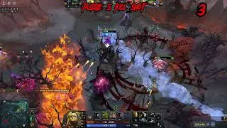 PUDGE 5 Kill Shot : #asmr #dota2 #game #dota #gaming #dotapit #gameplay #dotamajor