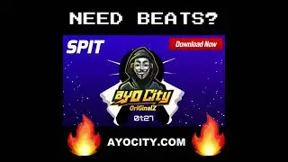 PROMO VID | **SPIT** Dancehall Freestyle Riddim Instrumental 2021 #ayocityshortvids #shorts