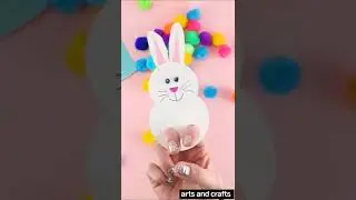 | Easy bunny finger puppets craft  for kids | #shorts