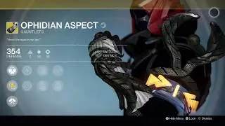 Destiny: Rise Of Iron Ophidian Aspect Exotic Gauntlets