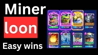 Balloon miner 🎈🎈#clashroyale #clashroyalegameplay #clash #gaming 