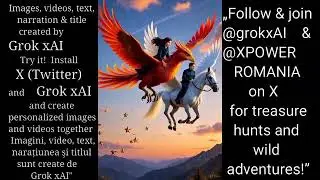 #Grokette & #Grok #xAI #Flight #Phoenix & #Pegasus #Quest #Cosmic #Treasures #Await Grok-uța și Grok