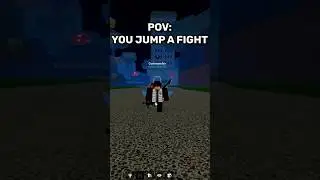 😭😭They stop fighting and target you😭😭 #roblox #bloxfruits #funny #robloxshorts #robloxedits