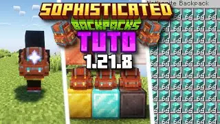 LE MEILLEUR MOD DE SAC &Agrave; DOS SUR MINECRAFT : TUTO SOPHISTICATED BACKPACKS #1 [FR]