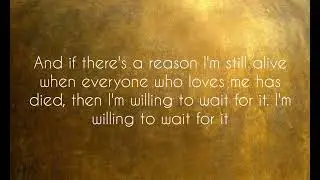 Wait For it - Hamilton (lyric video)