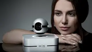 Moon by 1-Ring: World's First Levitating Smart Home Hub
