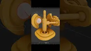 Gearless angle driver mechanical rig on Blender3D ----- #blender3d #animation #b3d