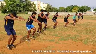 TNUSRB Exam - Physical Training  - Jumping work out - Kalaivani IAS Academy - Coimbatore.