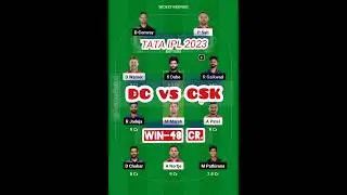 DC vs CSK dream11 team prediction, match no.67th, #dcvscsk #ipl #ipl2023 #tataipl2023 #cricket #csk