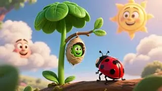 Life Cycle Song 🌱🐛🦋 | Fun Learning Rhyme for Kids | Nursery Rhymes & Songs for Children