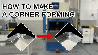 Corner Forming Machine Made Easy: One -Step Shaping with No Welding Required