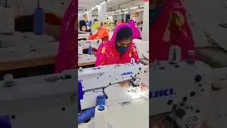 How beautifully and perfectly Bangladeshi girls work #garment #konveksi #turkishbrands #fagan #turk