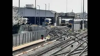 10/11/25 Southeastern Networker 465 City Beam Metro 376 At Slade Green Train Depot Spring 2025 