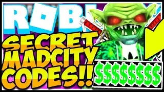 *10* CODES MAD CITY ROBLOX 2019