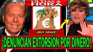 💥¡GRAVE GIRO DE GUIÓN! DENUNCIAN EXTORSIÓN A JULIO IGLESIAS POR DINERO TRAS DENUNCIA DE AGRESIÓN