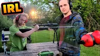 Firing Range Testing Call of Duty Guns IRL! | Mattsuki & TimmyPanda