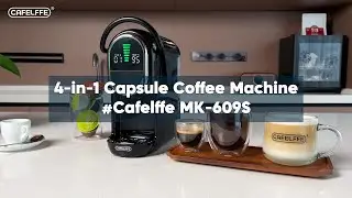 CAFELFFE 4-in-1 Capsule Coffee Machine-MK609S, Do You Like It?#coffee #espresso #coffeelover #cafe