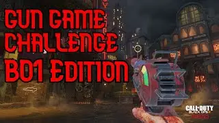Shadows of Evil Gun Game w/ BO1 Weapons Challenge | BO3 Custom Zombies Maps