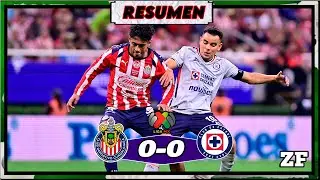 ASI FUE EL EMPATE ENTRE CHIVAS Y CRUZ AZUL | CUARTOS DE FINAL IDA LIGA MX APERTURA 2025 🏆 ZONA FUT