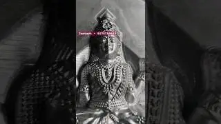 hollow Laxmi Murti for Silver Article Work #embossing #silver #silverwork