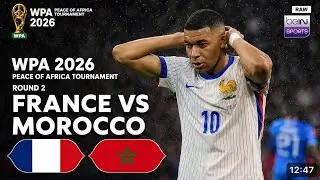 France vs Morocco rd 16 (Africa vs the world tournament)