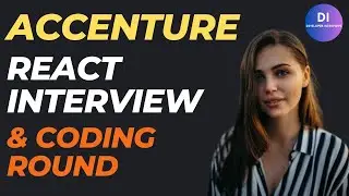 Accenture ReactJs Interview (1st Round) | 🎉 Selected | ReactJs & Javascript 