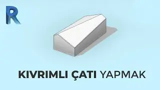 Revit'te Kıvrımlı Çatı Oluşturmak - Twisting Roof