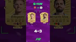 Arsenal vs. Man City | EA FC Battle 🌟 #eafc26 #fifa #arsenal #mancity