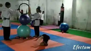 Yeepman yoga kung-fu and kick boxing academy's lesans  & gymnastics prectice