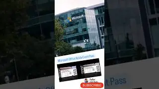 Microsoft Al Odyssey VIP Pass || Microsoft Office Noida Event Pass || #aitechnology #microsoft
