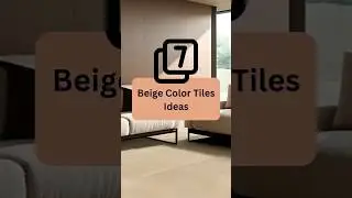 Beige Tiles: The Perfect Choice for Modern Interiors #interiordesign #tiles #beige