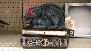 Menards Halloween 2020: Dragon on Books