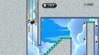 New Super Mario Bros. U - Coin Collection - 200 Clifftop Coins (200 Coins)