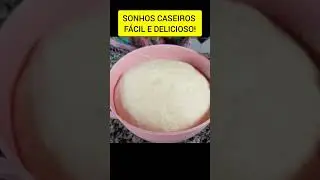 SONHOS CASEIROS, SIMPLES E F&Aacute;CIL!!#food #sonho #sonhos #sonhocaseiro