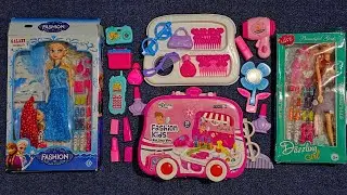 2:01 Minutes Satisfying With Unboxing Miniature Makeup Toys Dolls Collection ASMR | Toys Review