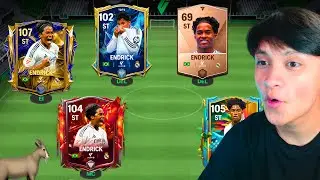¡Uso Todas las Cartas de ENDRICK en FC Mobile!