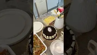 POV: I missed holiday foods 🥲 #holidays #food #fyp