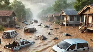Devastating Floods Hit Mexico: Landslide Claims Lives, Homes Submerged in Chiapas Oaxaca!