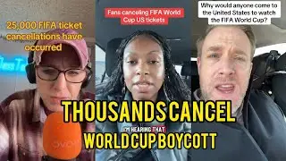 WORLD CUP BOYCOTT Explodes as Fans CANCEL Tickets Over TRUMP Policies