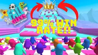 How to Win at Fall Guys  Fall Mountain!!