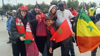 C'est déjà l'effervescence aux alentours du stade Moulaye Abdallah