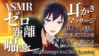 【ASMR】とても丁寧に耳マッサージや耳かきをされていきませんか？ | Ear Cleaning and Ear Masage Sounds#555【睡眠導入/村瀬巴/4h】