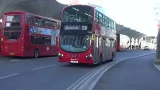 London Buses 2022-Stratford Bus Station & Broadway