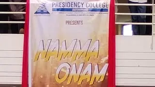 Presidency College Faculty giving Namma Onam Wishes 